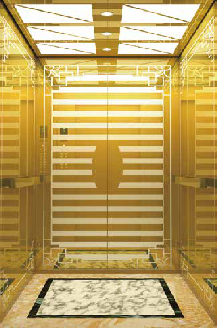 Doré miroir · décor 032 — Vue du modèle