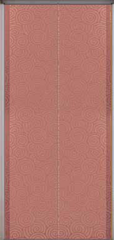 Miroir gravé or rose — Vue du modèle