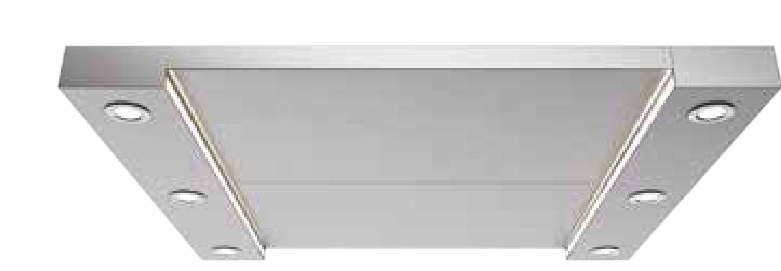 Plafond 124 — Vue du modèle
